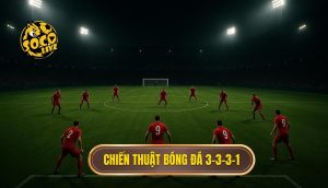 Chiến thuật bóng đá 3-3-3-1
