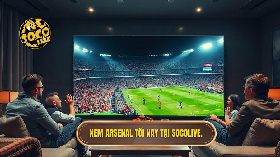 1. Xem Arsenal tối nay tại Socolive.