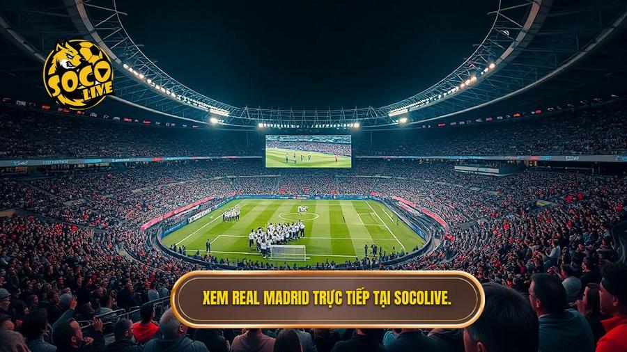 1. Xem Real Madrid trực tiếp tại Socolive.