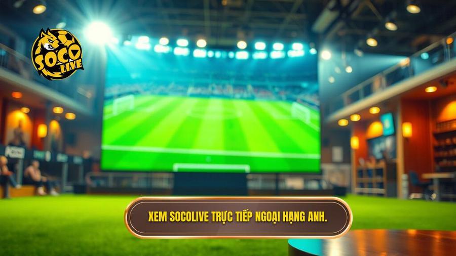 3. Xem Socolive trực tiếp Ngoại hạng Anh.