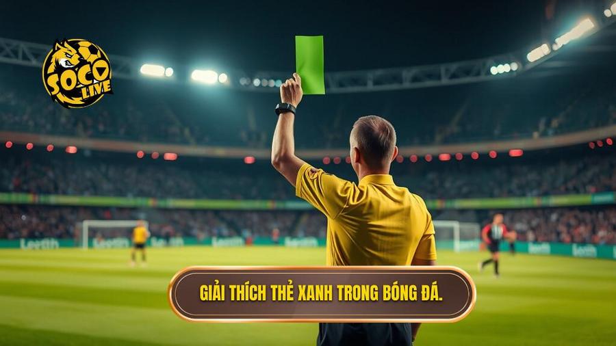 Định nghĩa chi tiết: Thẻ xanh trong bóng đá là gì?