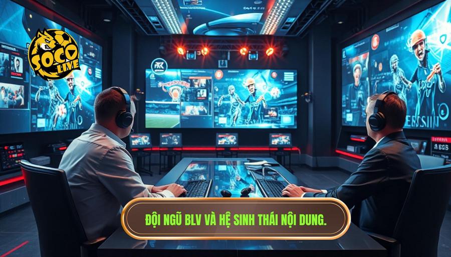 Hệ sinh thái nội dung và đội ngũ bình luận viên (BLV)